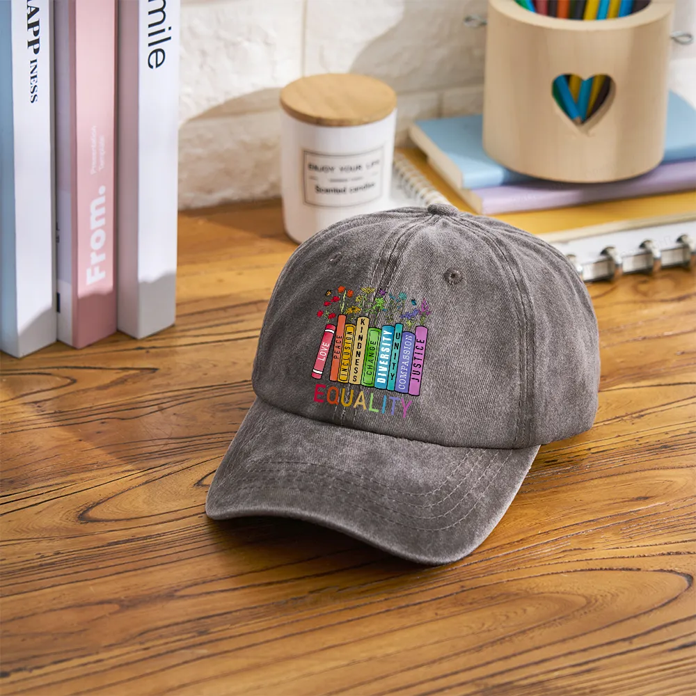 Pagewings Equal Rights Washed Cap