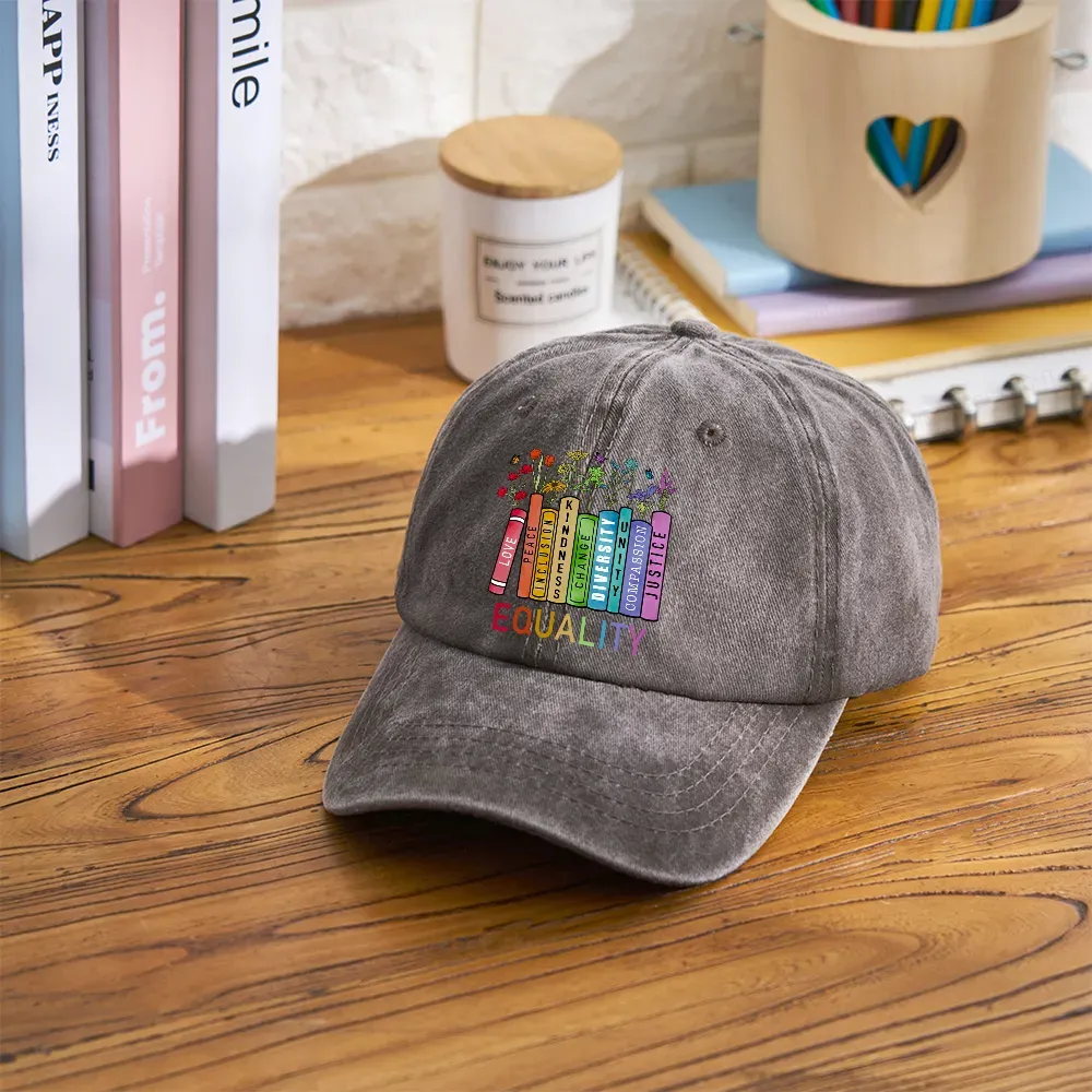 Pagewings Equal Rights Washed Cap