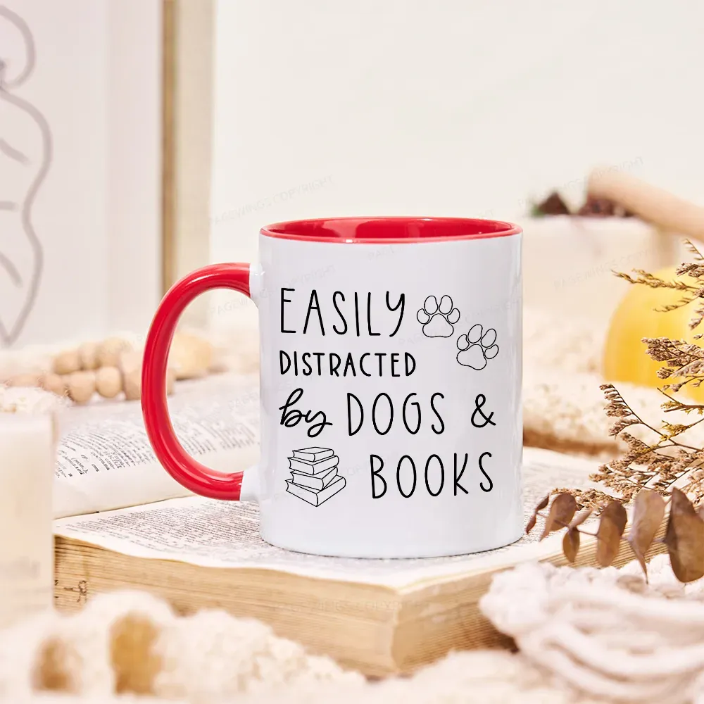 [Copy][Copy][Copy][Copy][Copy]Pagewings I Closed My Book To Be Here Mug