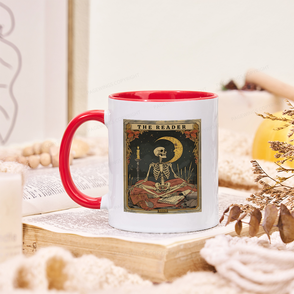 Pagewings The Reader Tarot Card Mug