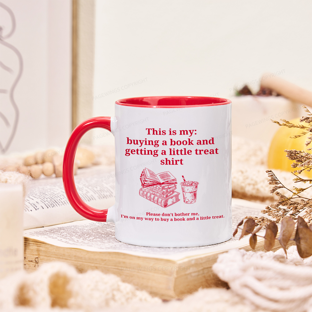 Pagewings Buying A Book And Getting A Little Treat Mug