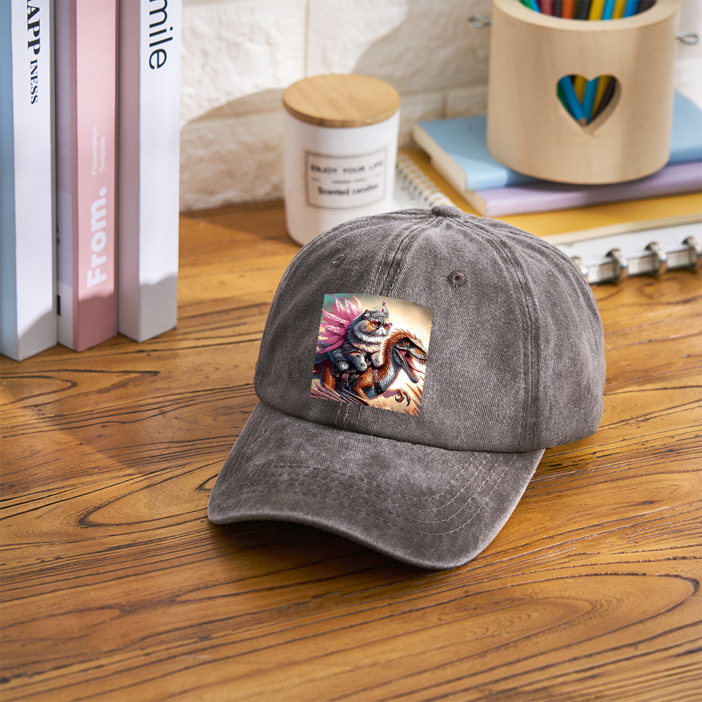 Pagewings Dungeon Crawler Washed Cap