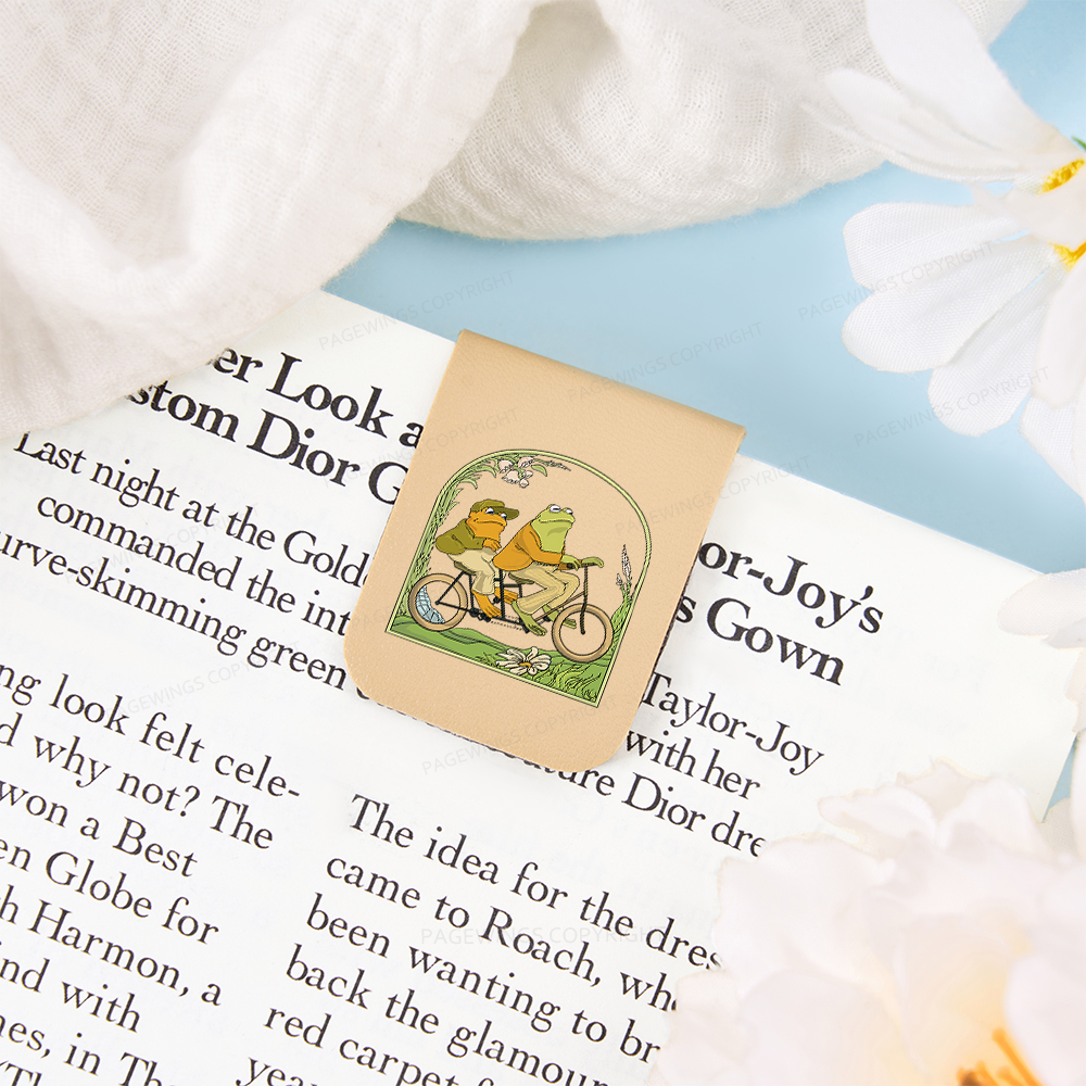 Pagewings Frog And Toad Book Vintage Magnetic Bookmark