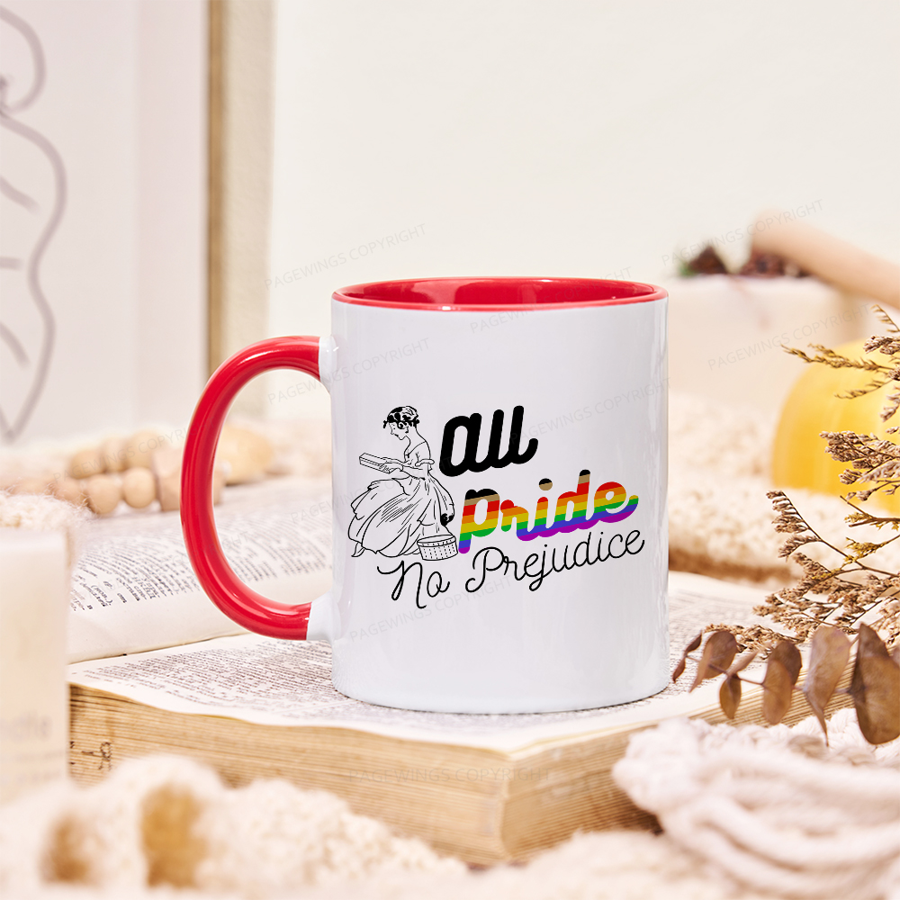Pagewings All Pride No Prejudice Mug