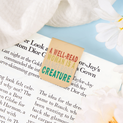 Pagewings A Well-Read Woman Is A Dangerous Creature Magnetic Bookmark
