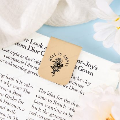 Pagewings Hell Is Empty And All The Devils Are Here Magnetic Bookmark