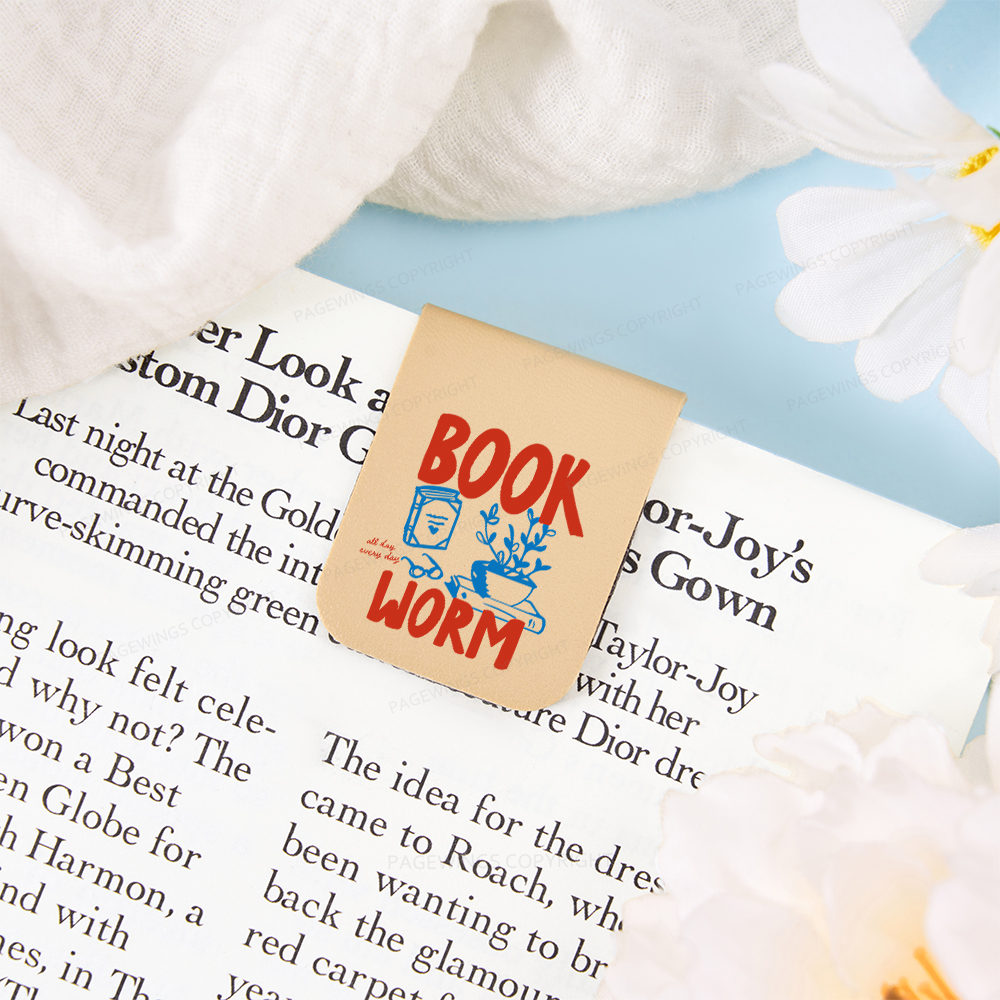 Pagewings Bookworm Magnetic Bookmark