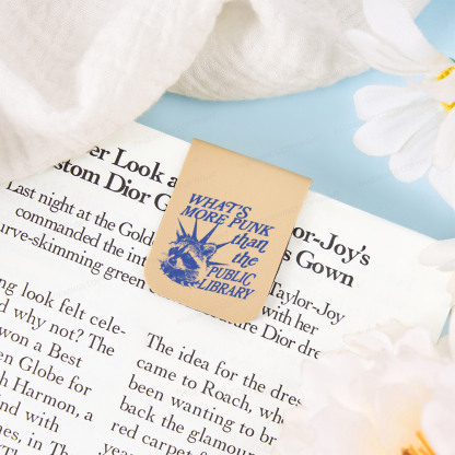 Pagewings What’s More Punk Than The Public Library Magnetic Bookmark
