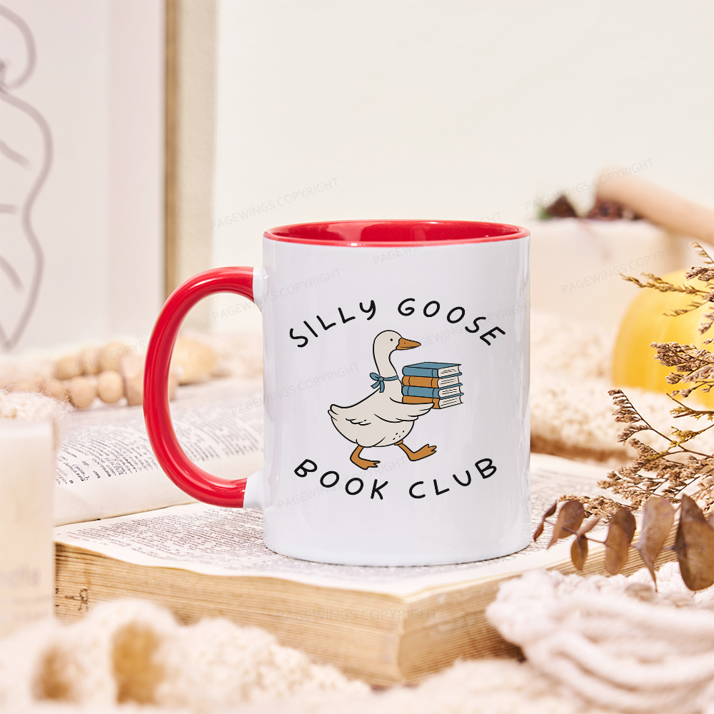 Pagewings Silly Goose Book Club Mug