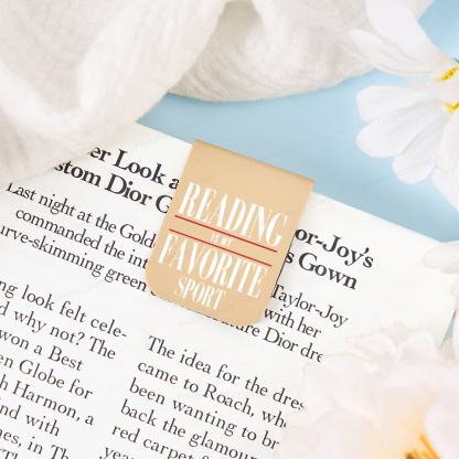 Pagewings Reading Is My Favorite Sport Magnetic Bookmark