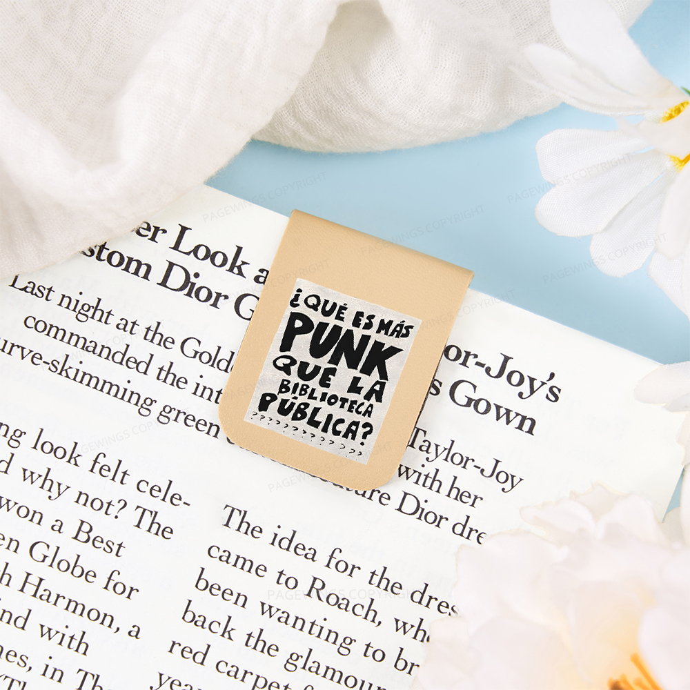 Pagewings What's More Punk Than The Public Library Magnetic Bookmark
