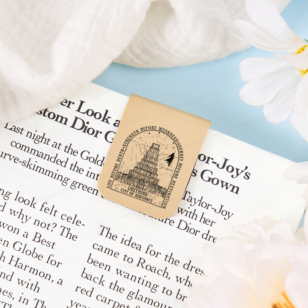 Pagewings Life Before Death Strength Before Weaknes Magnetic Bookmark