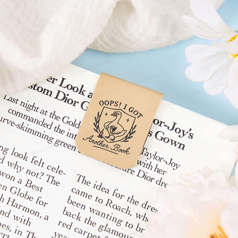 Pagewings Oops I Got Another Book Magnetic Bookmark
