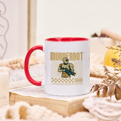 Pagewings Murderbot Mug