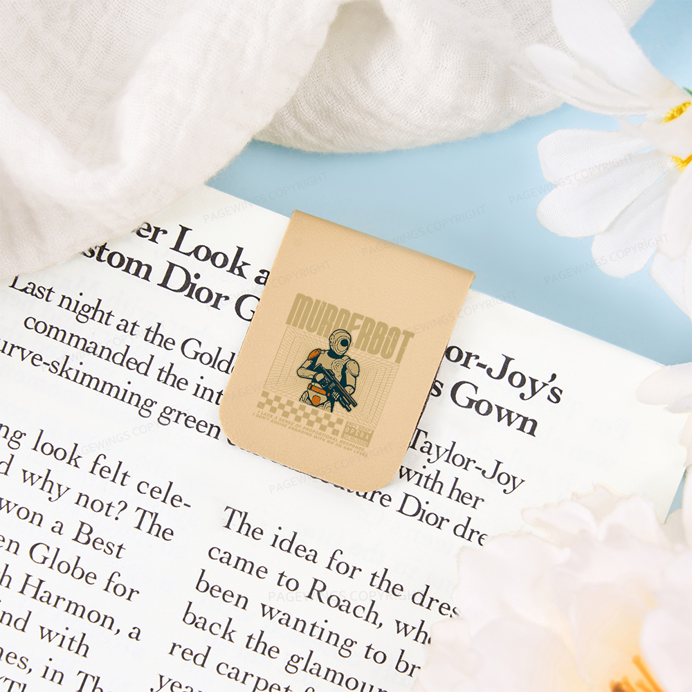 Pagewings Murderbot Magnetic Bookmark