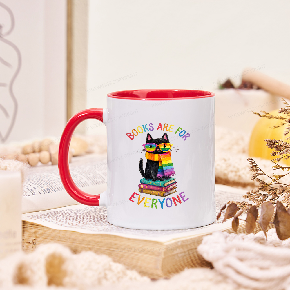Pagewings Books Are For Everyone Mug
