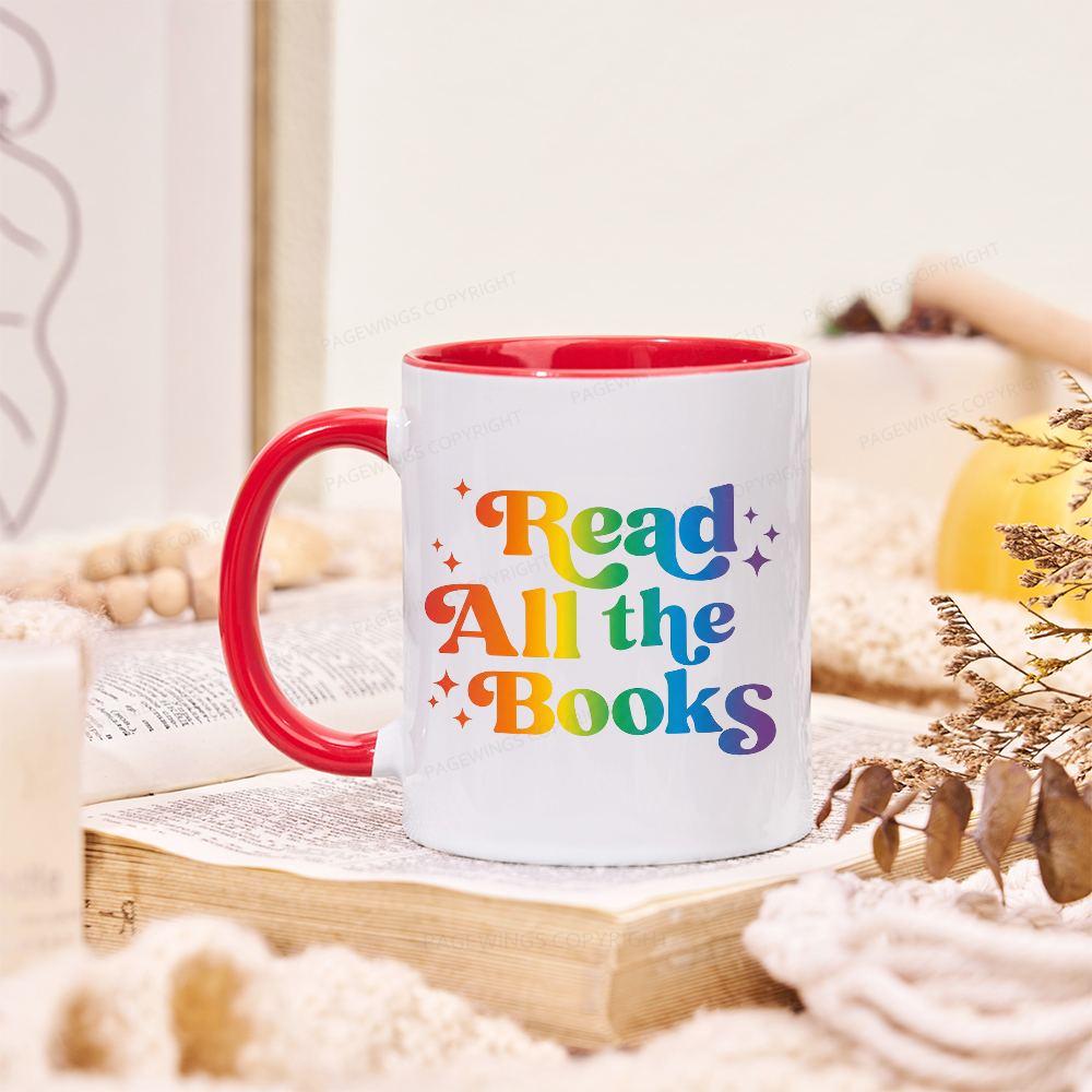 Pagewings Read All the Books Mug