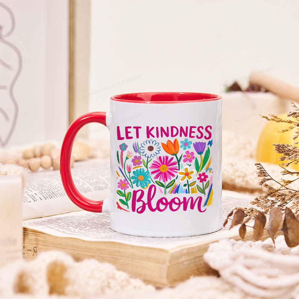 Pagewings Let Kindness Bloom Mug