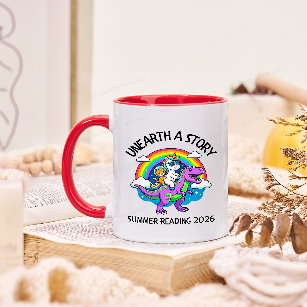Pagewings Summer Reading Mug