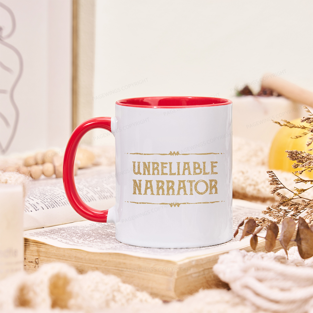 Pagewings Unreliable Narrator Mug
