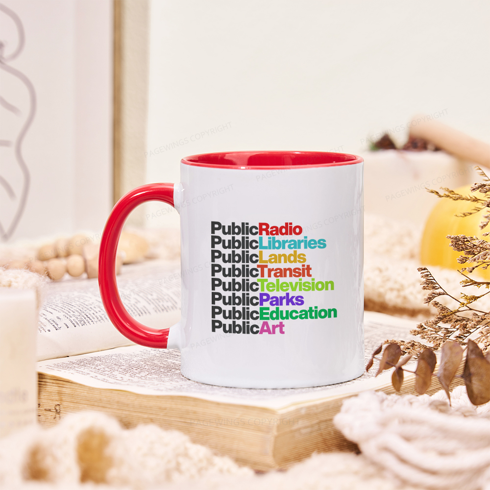 Pagewings Public Libraries Mug