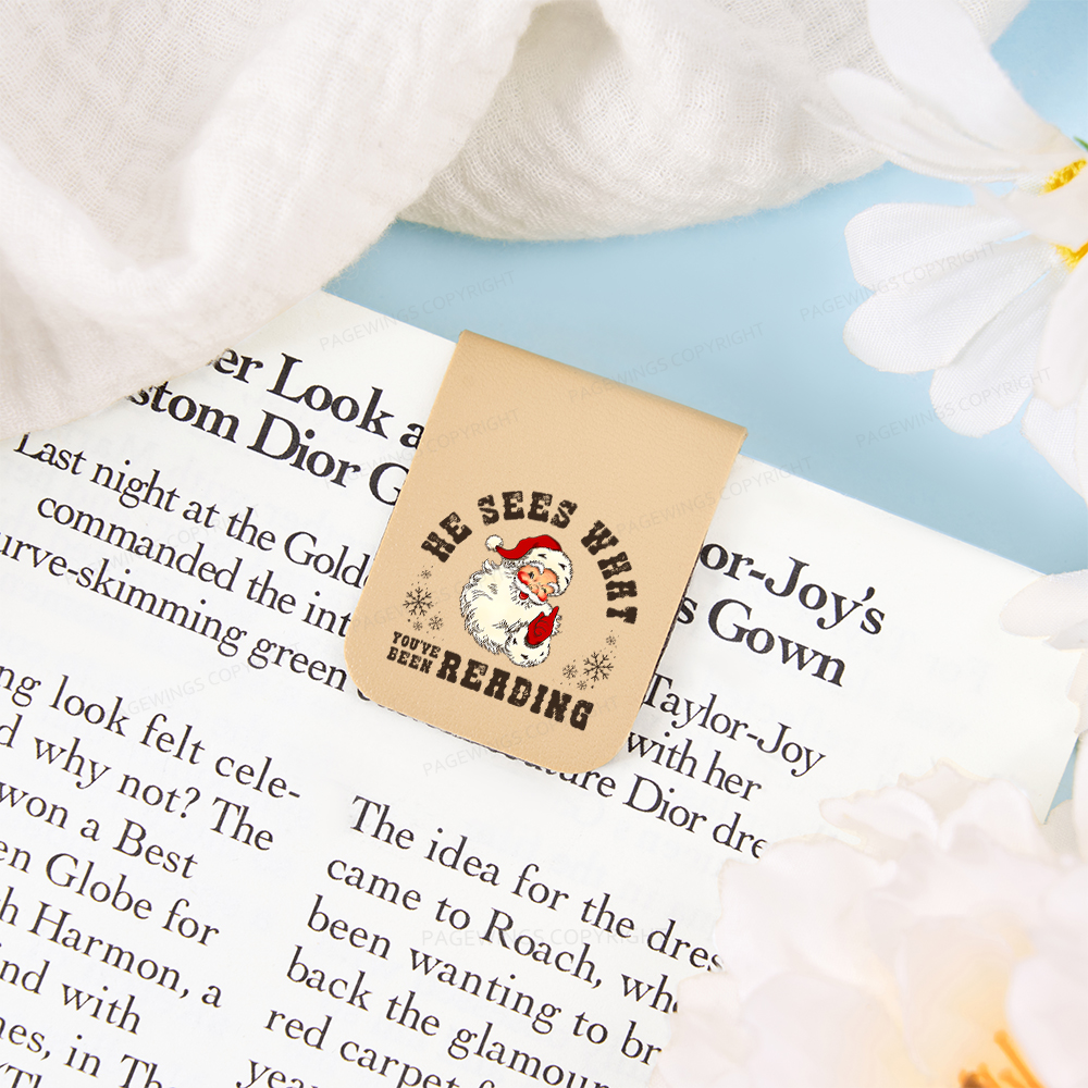 Pagewings He Sees What You've Been Reading Magnetic Bookmark
