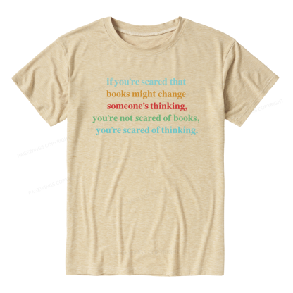 Pagewings Soft I'm With the Banned Unisex Heather T-Shirt
