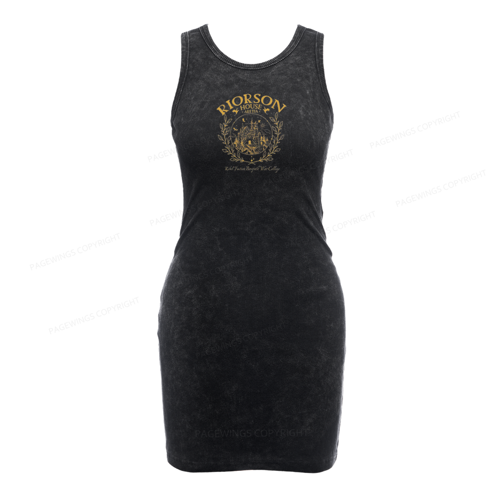Pagewings Fantasy Bookish Bodycon Tank Dress