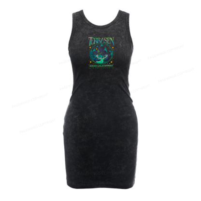 Pagewings Fantasy Bookish Bodycon Tank Dress