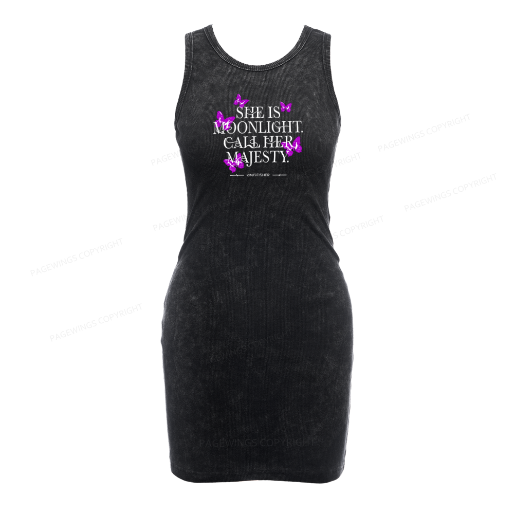 Pagewings Fantasy Bookish Bodycon Tank Dress