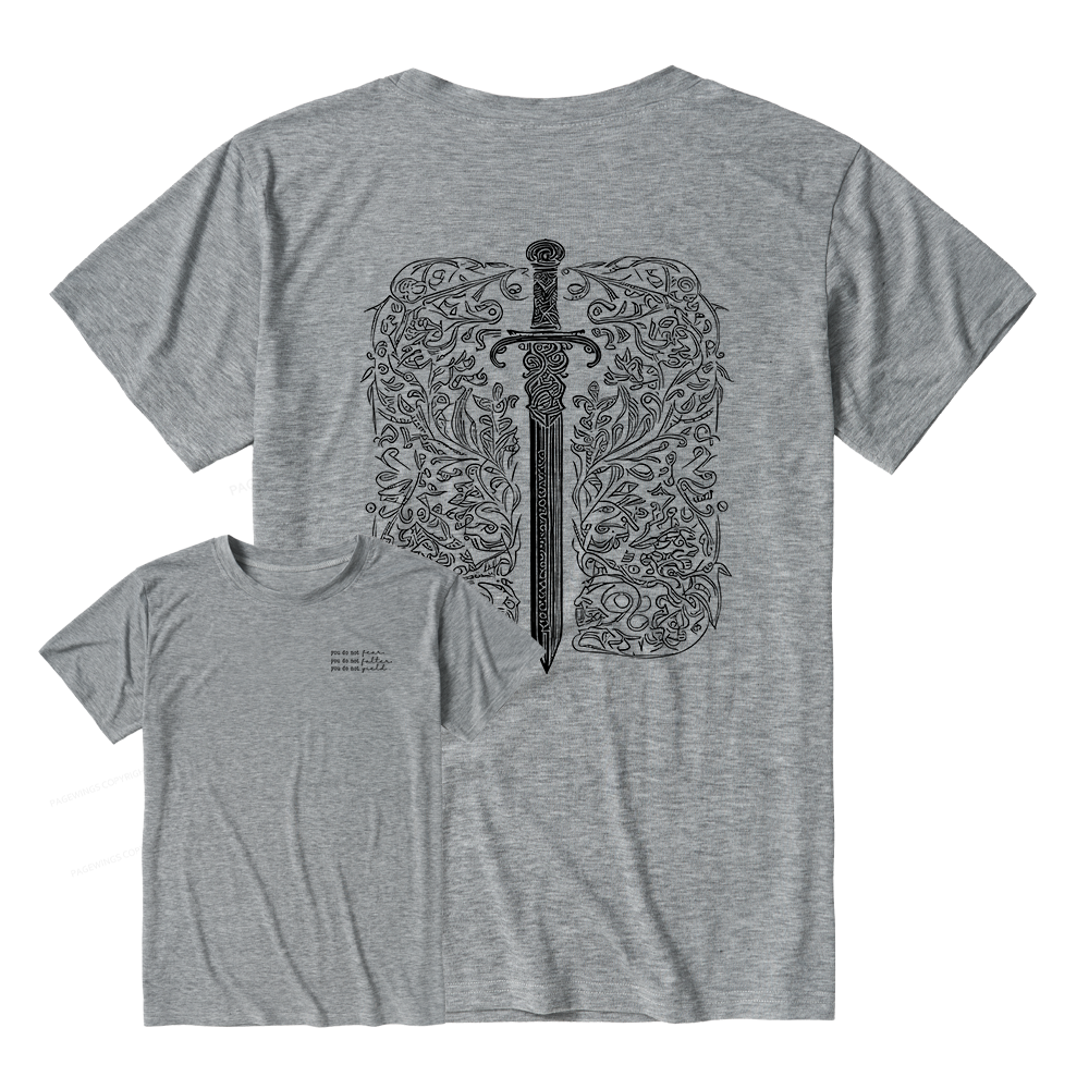 Pagewings Soft Reading Fantasy 11563 Bookish Unisex Heather T-Shirt