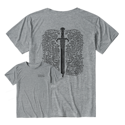 Pagewings Soft Reading Fantasy 11563 Bookish Unisex Heather T-Shirt