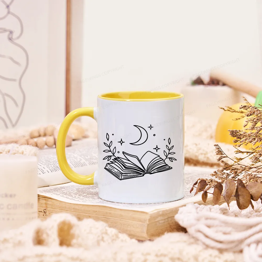 Pagewings Comfort Colors Read Books Be Kind Stay Weird Mug