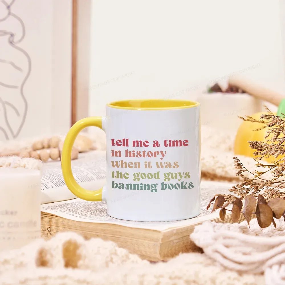 Pagewings Tell Me a Time in History Mug