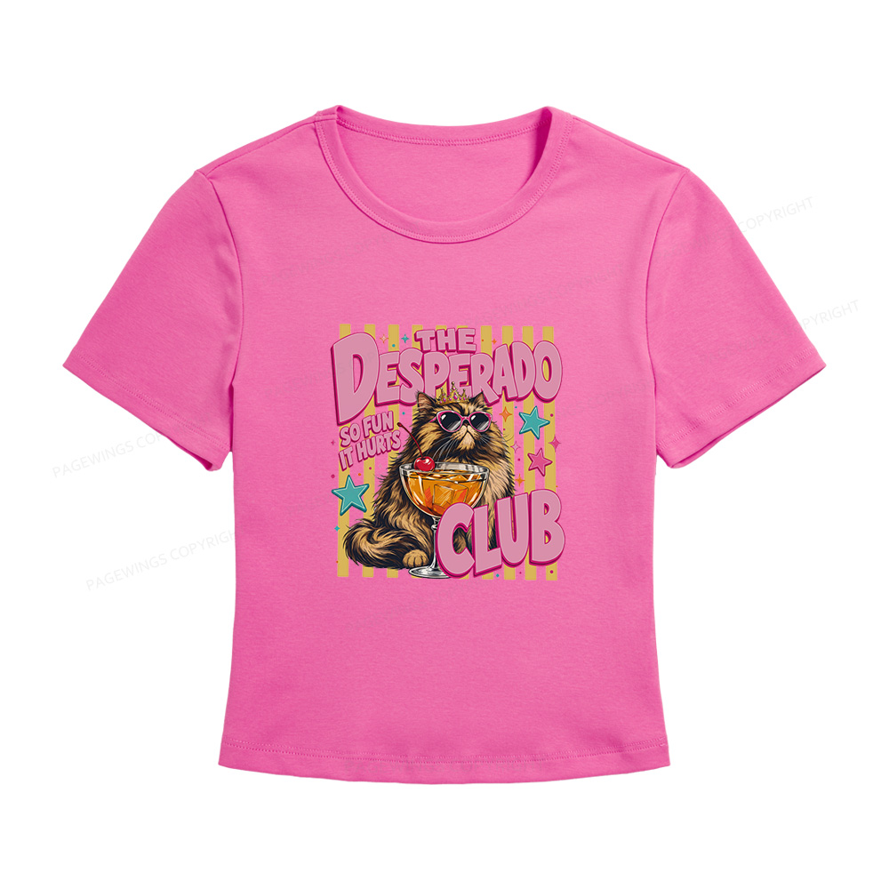 Pagewings Desperado Club Women's Baby Tee