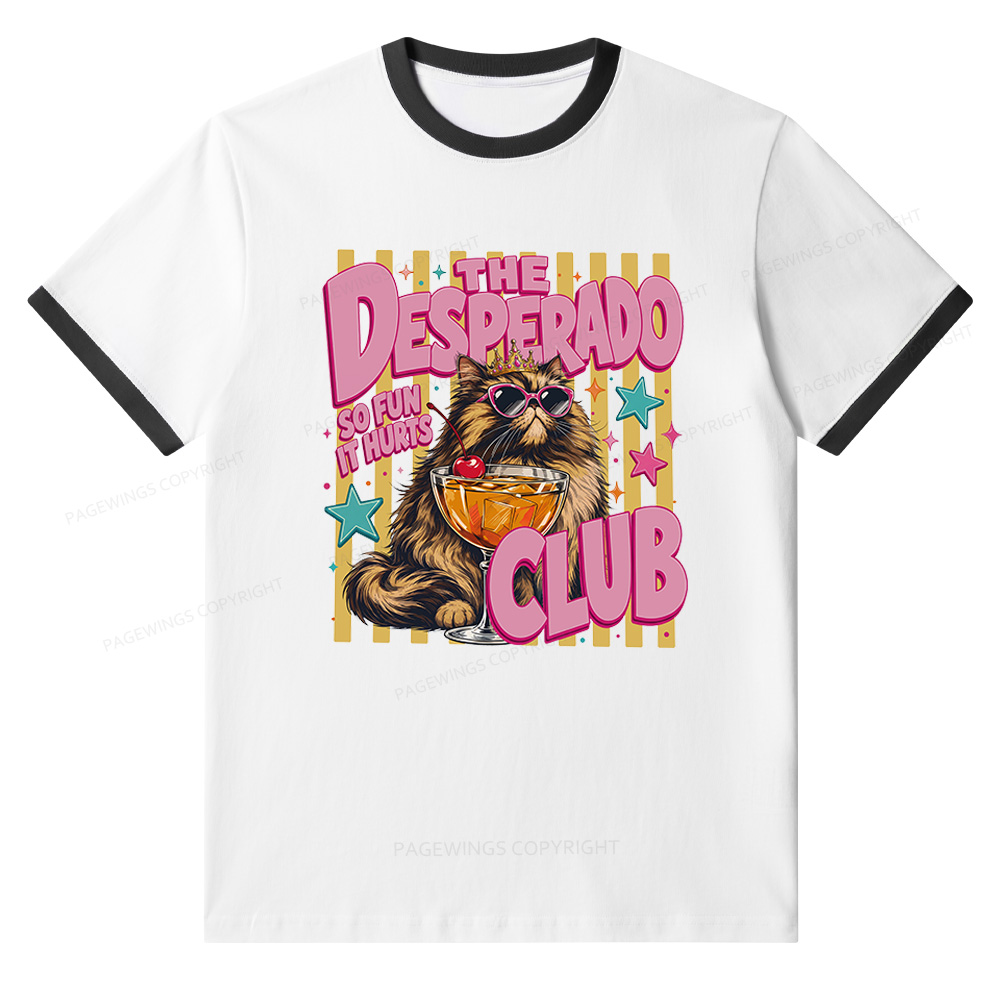 Pagewings Desperado Club Unisex Ringer T-Shirt 