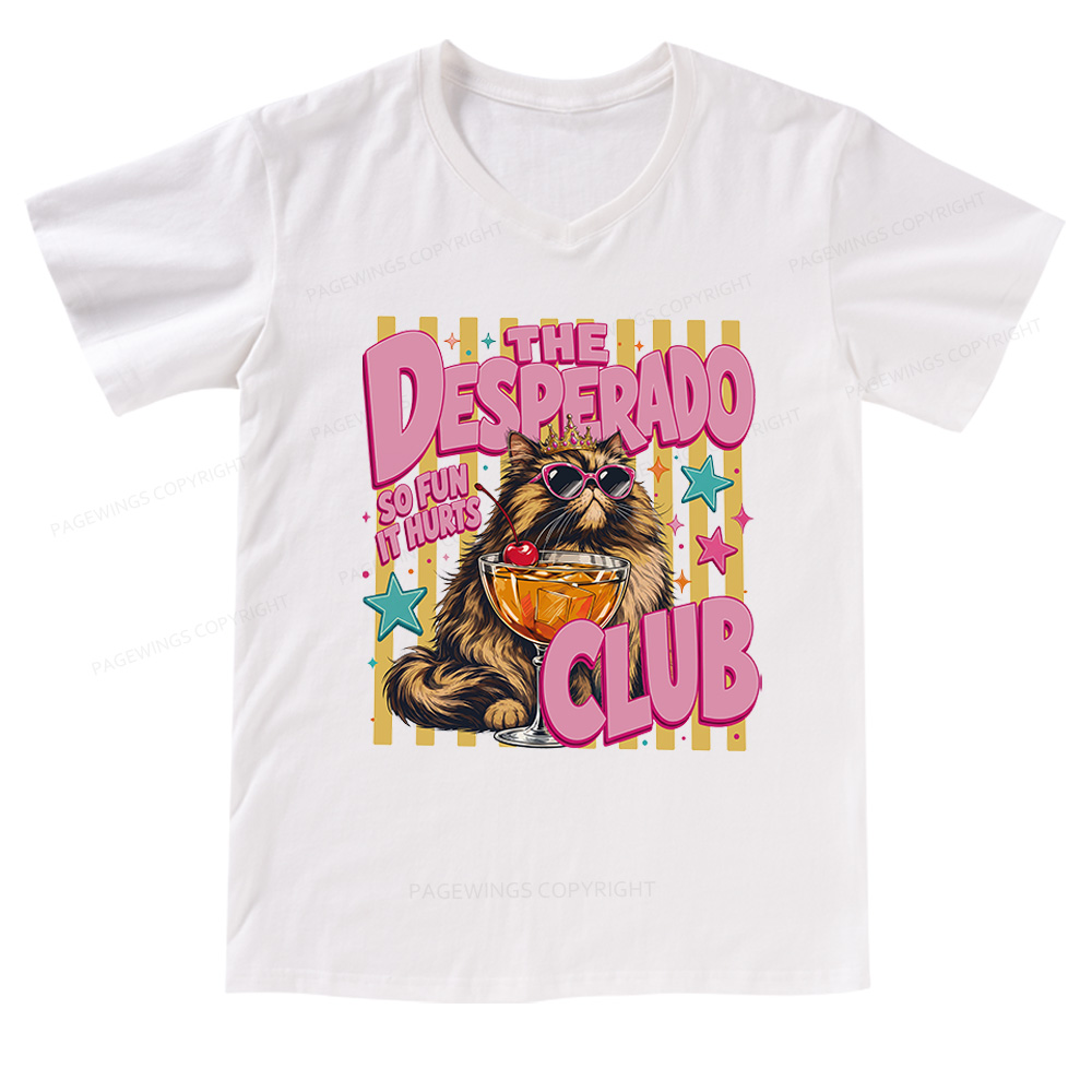Pagewings Desperado Club V-neck T-shirt