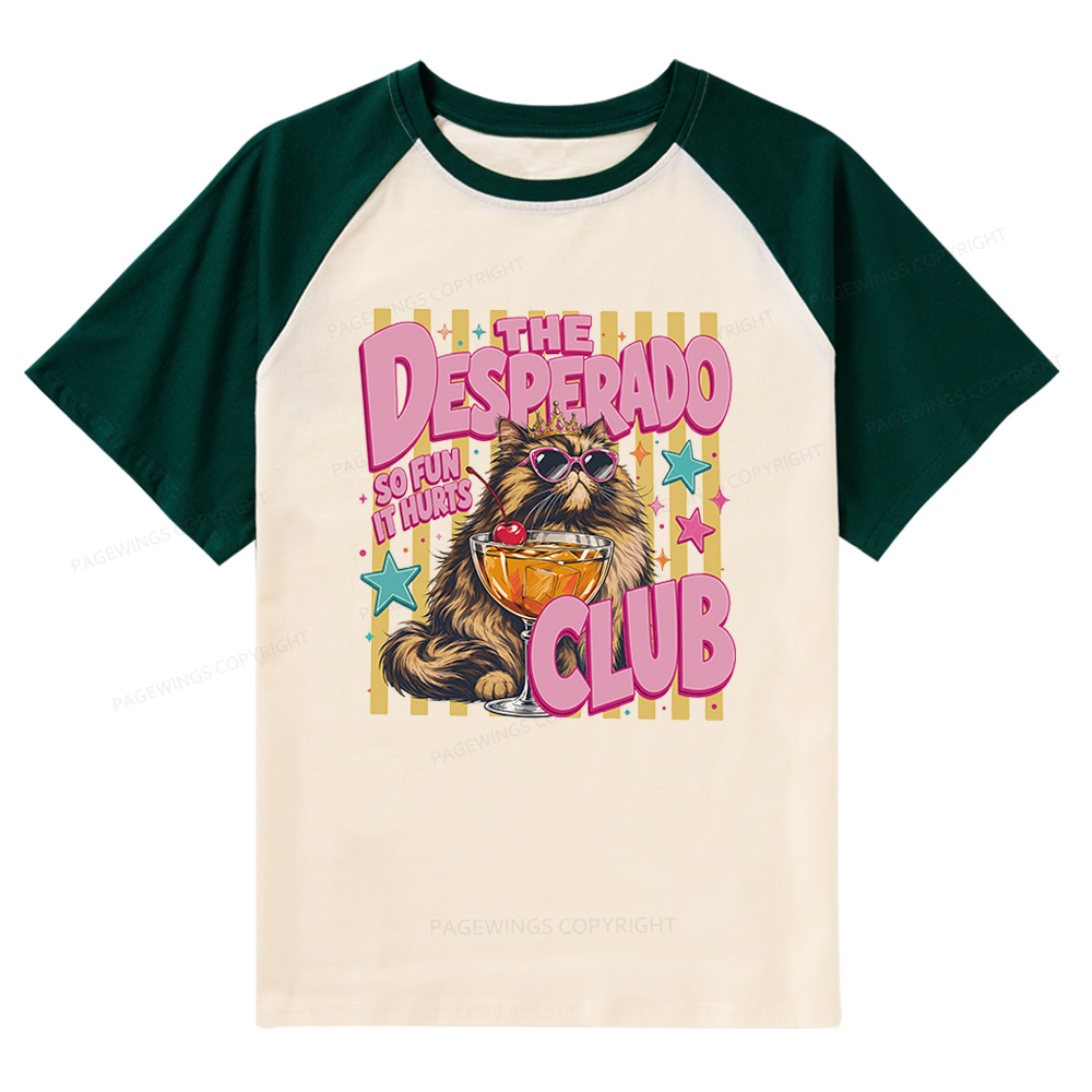 Pagewings Desperado Club Bookish Raglan T-shirt