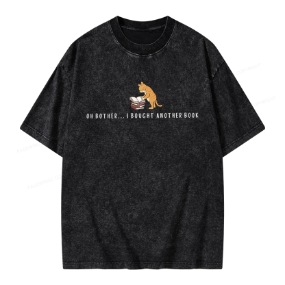 Pagewings Funny Book Unisex Washed T-shirt