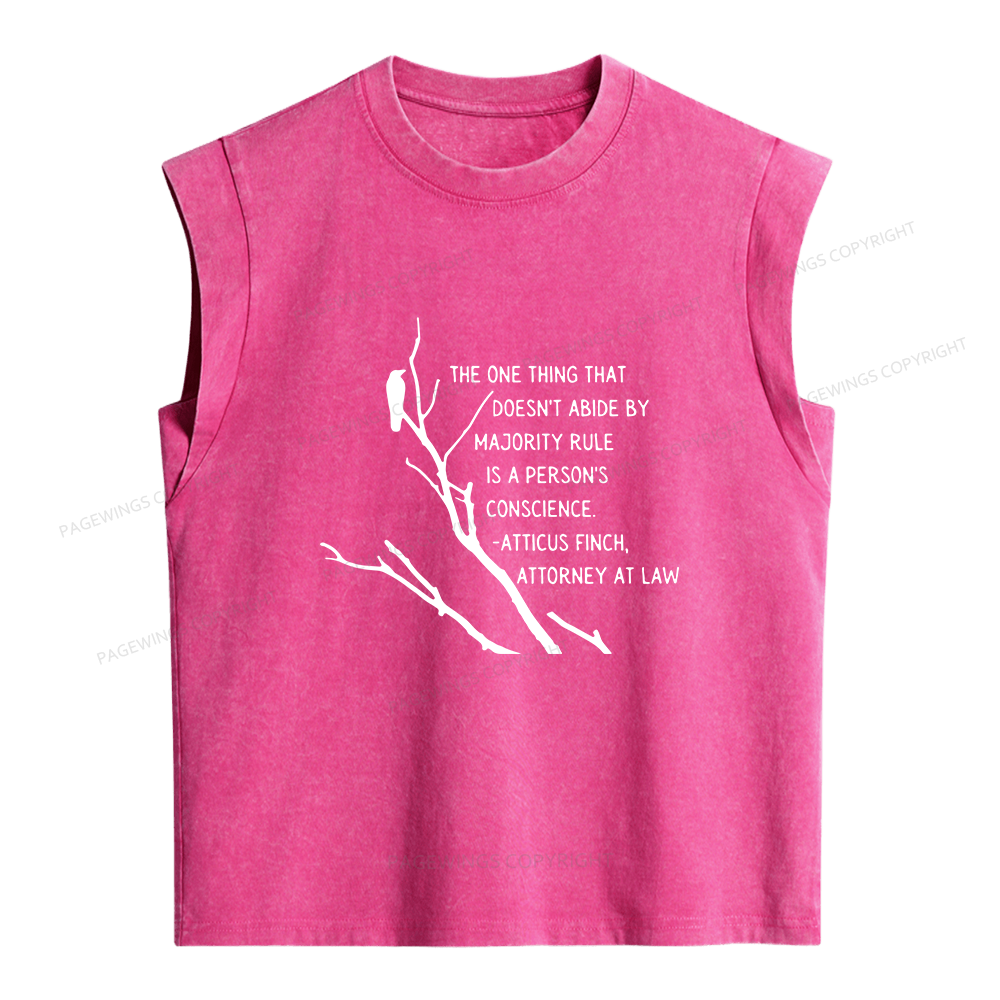 Pagewings Literature Bookish Women's Washed Tank Top