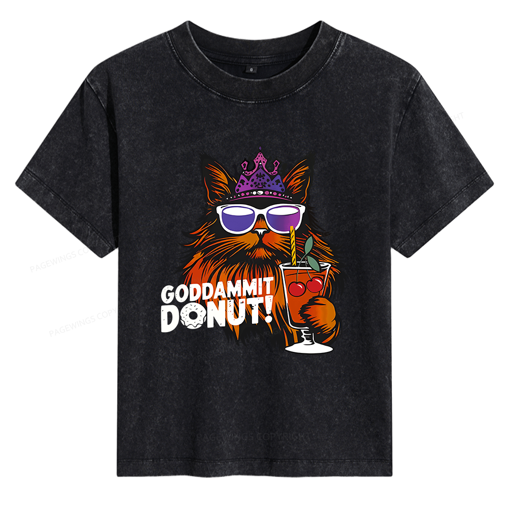 Pagewings Read Sci-Fi Book 12028 Bookish Women's Washed T-shirt