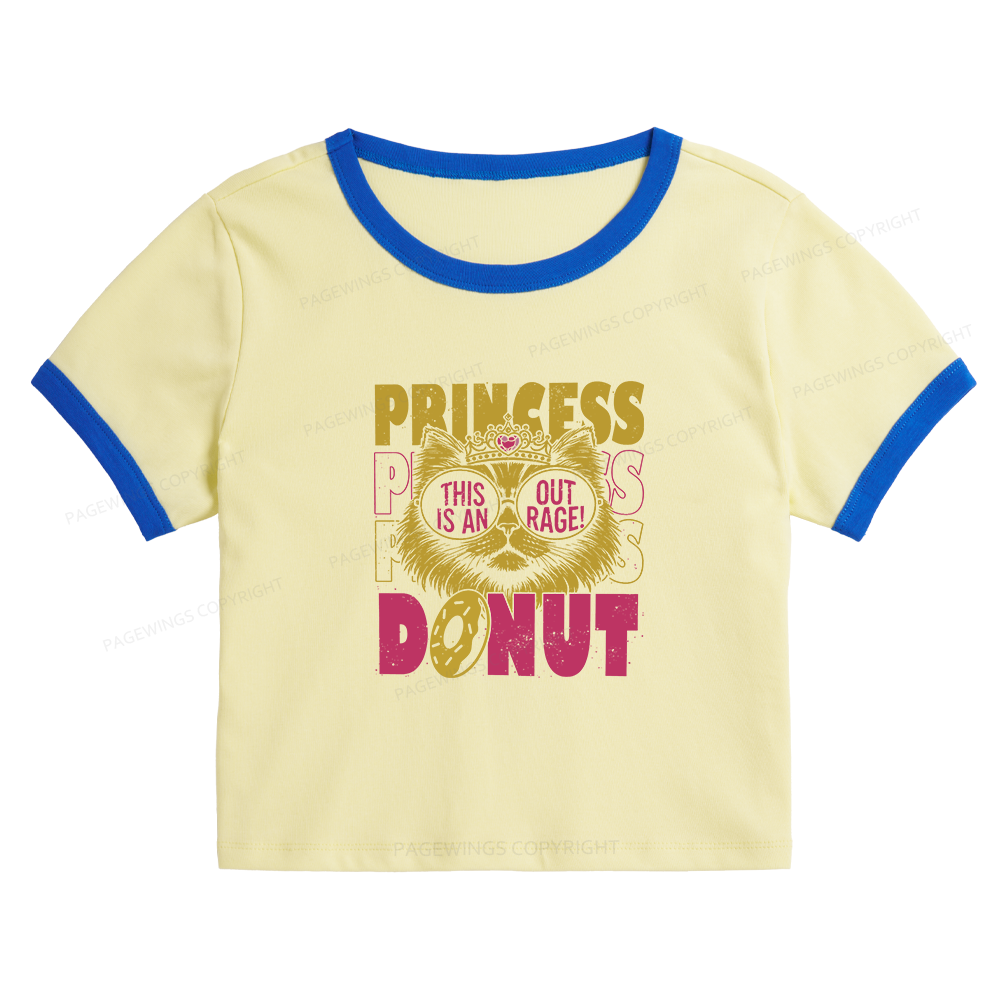 Pagewings Sci-Fi Bookish 14977 Bookish Baby Tee Cropped Ringer T-Shirt