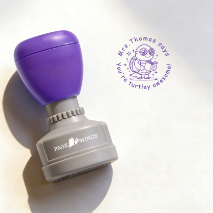 Pagewings Personalized Classroom Teacher Stamp