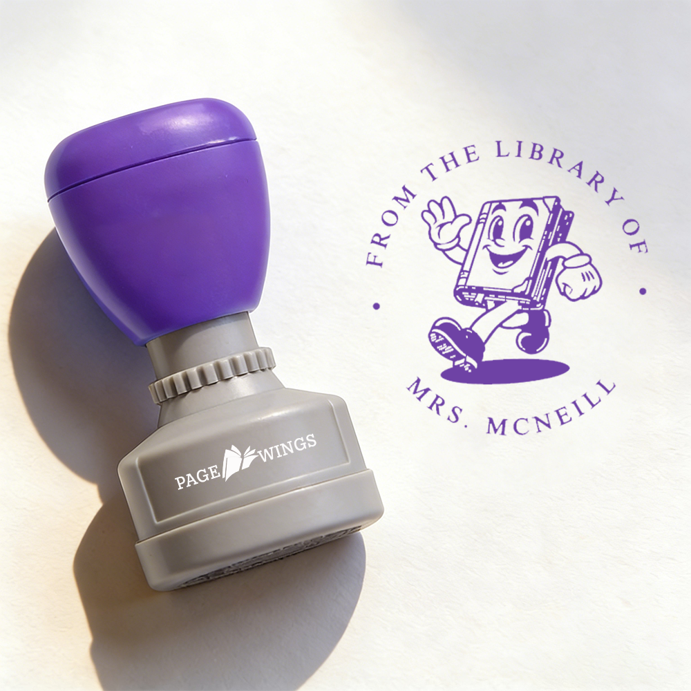 Pagewings Personalized Classroom Teacher Stamp
