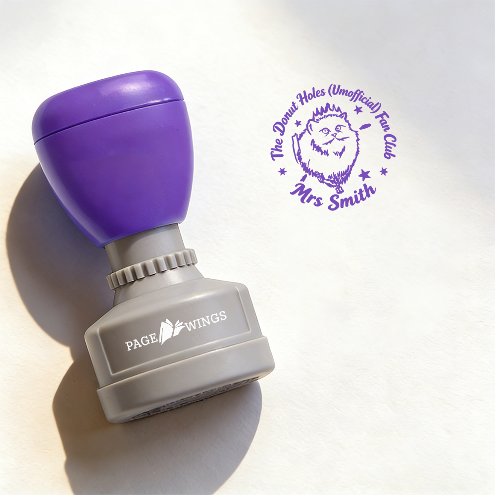 Pagewings Personalized Sci Fi Lover Stamp