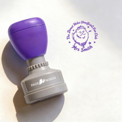 Pagewings Personalized Sci Fi Lover Stamp