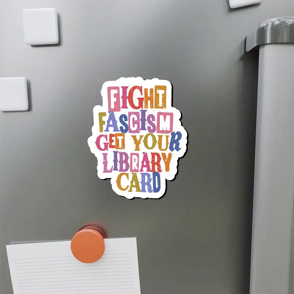 Pagewings Get Your Library Card Fridge Magnet