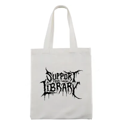 Pagewings Support Your Local Library Tote Bag