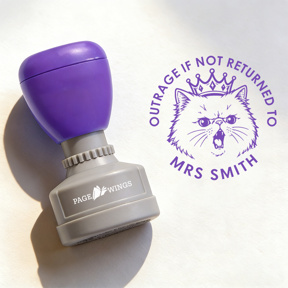 Pagewings Personalized Sci Fi Lover Stamp
