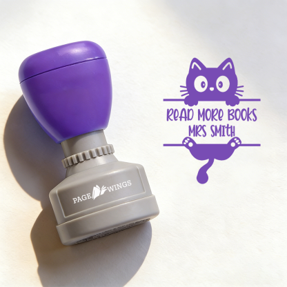 Pagewings Personalized Read Books Stamp